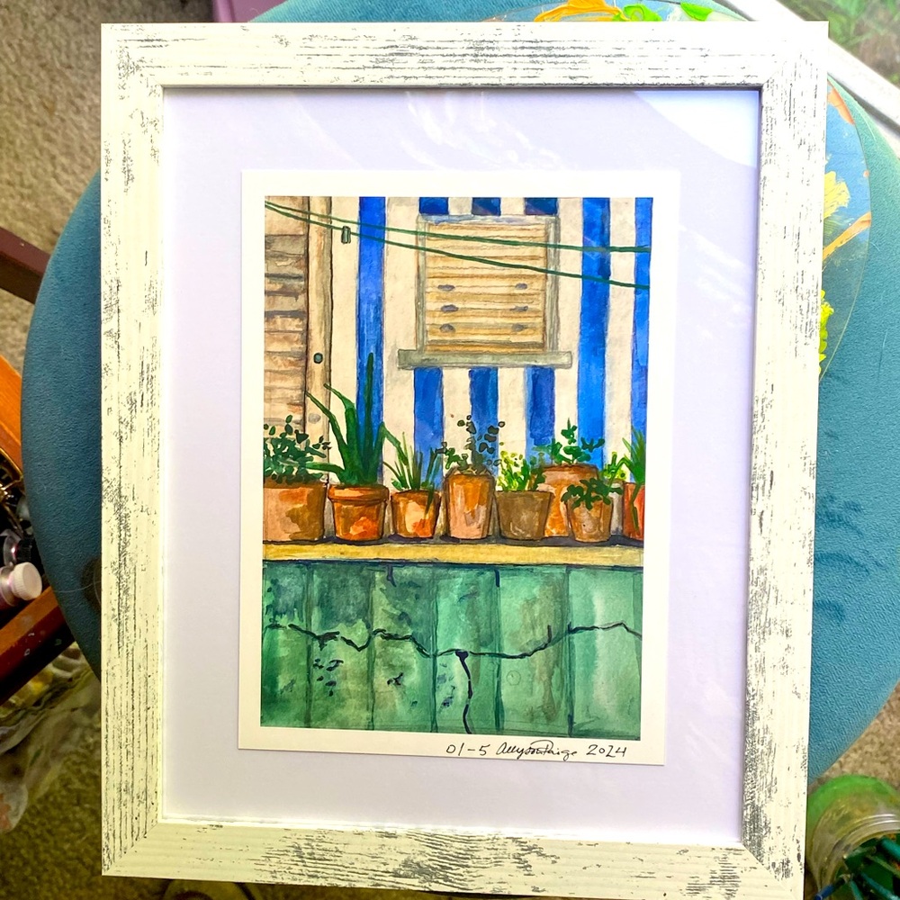 Coastal - Artist Signed — Framed Art Print